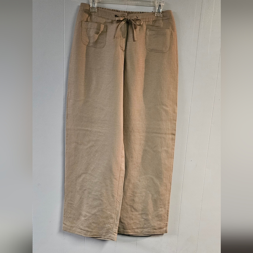 Petite Sophisticate Tan Slacks